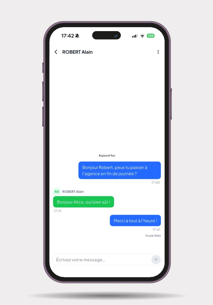 conversation application mobile